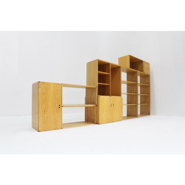 Vintage Modular Wall Unit Cabinet by Derk Jan De Vries for Maisa, 1980s, Set of 9 For Sale - Image 13 of 13