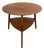 Danish Round Teak Coffee Table by Holger G. Jensen, 1960s For Sale