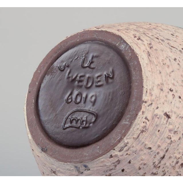 Blue Modernist Ceramic Dishes by Mari Simmulson for Upsala Ekeby, Sweden, 1960s For Sale - Image 8 of 9