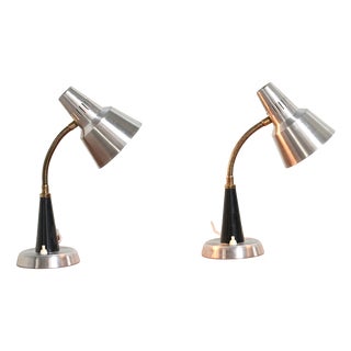 600/5 Table Lamps from Gemi, 1960s, Set of 2 For Sale