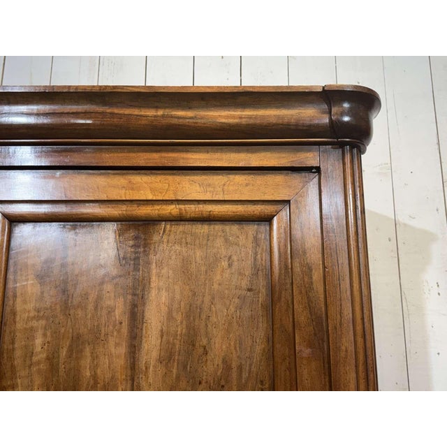 Wood 19th Century Walnut Wardrobe For Sale - Image 7 of 18