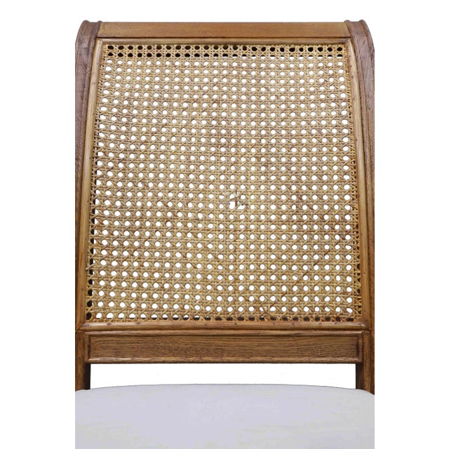 Vintage Mid Century Upholstered Chair For Sale - Image 4 of 6