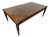 Vintage Henredon Mahogany Coffee Table For Sale