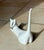 Early Edition Porcelain Brussels Series Cat Sculpture by Jaroslav Jezek for Royal Dux Bohemia, Former Czechoslovakia, 1960s For Sale - Image 4 of 16