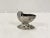 1930s Vintage Art Deco Nautilus Shell Salt Cellar in Metal, 1930s For Sale - Image 5 of 10