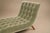 Brazilian Modern Chaise Lounge in Caviúna and Light Aloe Sage Mohair, 1950s For Sale - Image 12 of 18