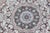 Textile Versatile Vintage Hand-Knotted Light Blue Turkish Medallion Wool Rug - 6.9 X 10 Ft For Sale - Image 7 of 10