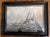 We are selling this great 19th or 20th century painting probably done after a Photograph of the America’s Cup yacht race....