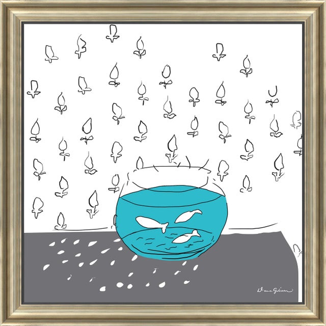 Synchronicity By Dana Gibson, Framed Art Print For Sale