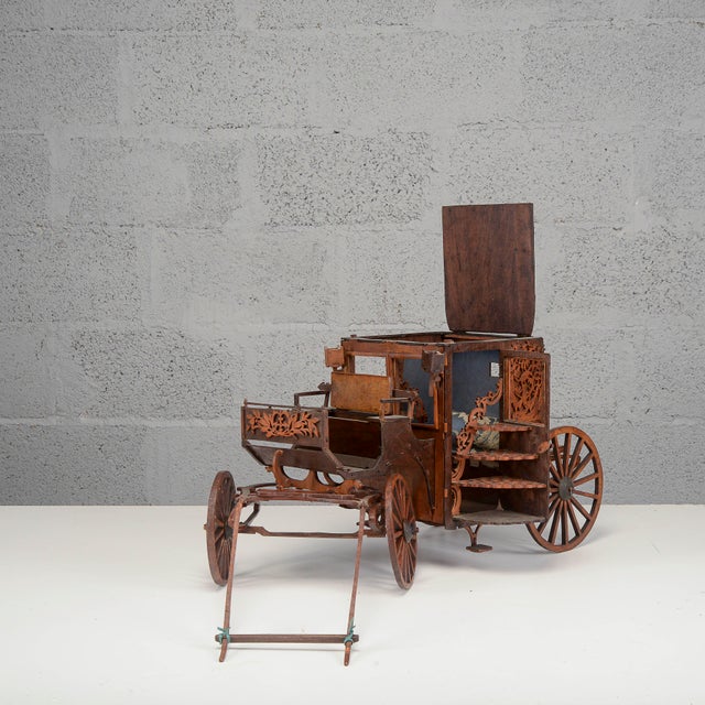 Vintage Cigarette Cart in Wood For Sale - Image 14 of 18