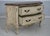 Traditional Distressed Finish 2 Drawer Commode Chest For Sale - Image 3 of 12