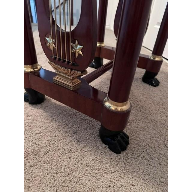 Brown 1980s Kindel Masterworks Winterthur Empire Mahogany Nightstand For Sale - Image 8 of 9