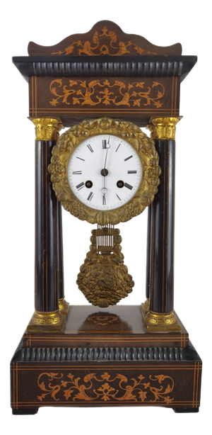 Antique French Pendulum Clock, 1845