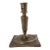 17th Century Spanish Baroque Period Cast Brass Candlestick For Sale