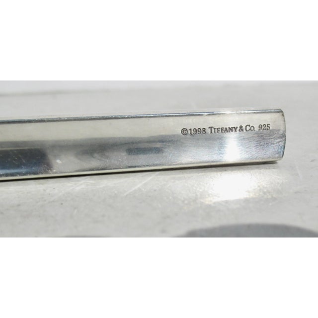 Tiffany and Co. Tiffany & Co Sterling Silver Letter Opener Circa 1998 For Sale - Image 4 of 5