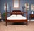Niagara Furniture Queen Size Poster Bedframe For Sale - Image 4 of 11