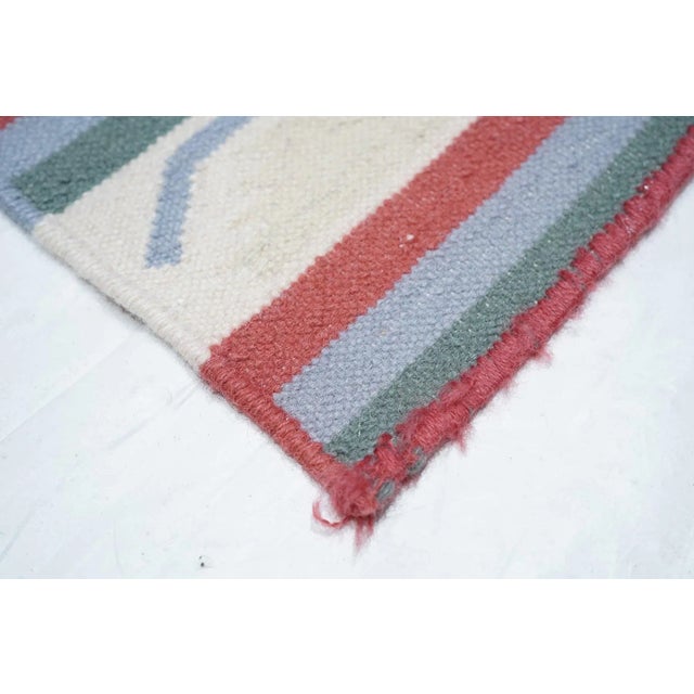 Textile 1970s Vintage Kilim Rug 9'1'' x 12'3'' For Sale - Image 7 of 12