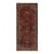 Oversized Antique Tetex Hooked Rug, Red With Floral Patterns - Rug & Kilim For Sale