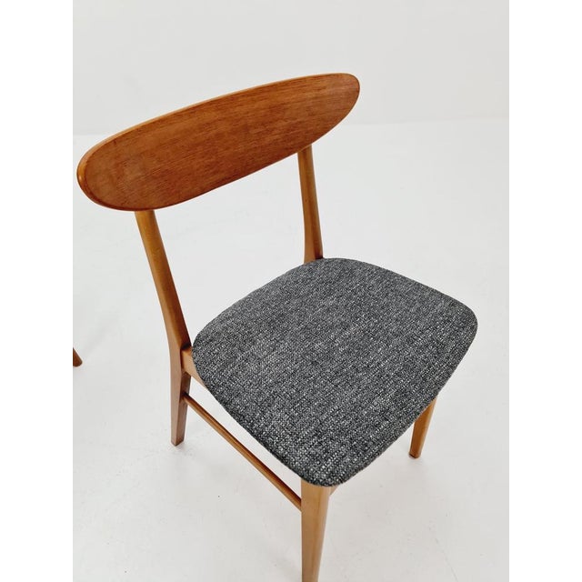 Danish Teak Dining Chairs, 1960s, Set of 2 For Sale - Image 5 of 10