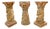 Antique Italian Column Pilasters 18th/19th Century Architectural Salvage Decor For Sale