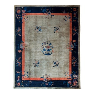 Early 20th Century Chinese Feti Rug For Sale