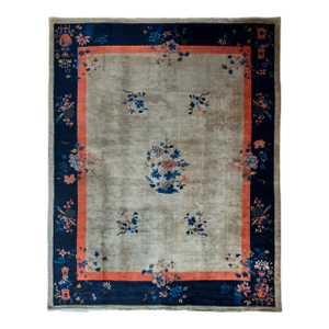 Early 20th Century Chinese Feti Rug