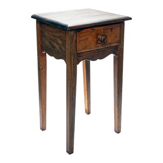 1950s Mid-Century Maple Nightstand For Sale