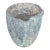 Antique Industrial Refractory Crucible Planter, Wabi-Sabi Foundry Vessel For Sale