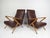 1970s 1970s Pair of Mid-Century Italian Lounge Chairs For Sale - Image 5 of 12