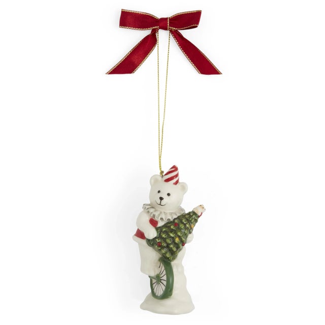 2020s Spode Christmas Tree Carnival Bear Ornament For Sale - Image 5 of 5