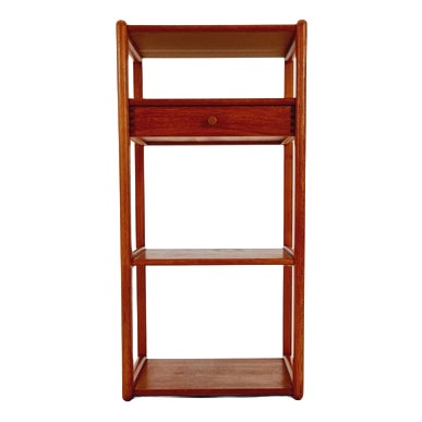 Vintage Danish Freestanding Teak Bookshelf in Teak by Aksel Kjersgaard, 1970s For Sale