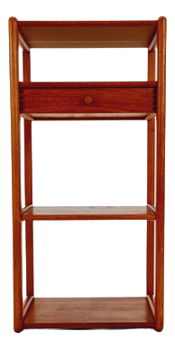 Vintage Danish Freestanding Teak Bookshelf in Teak by Aksel Kjersgaard, 1970s