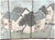 Chinese Chinoiserie Four Panel Wallpaper Screen For Sale In Tampa - Image 6 of 10