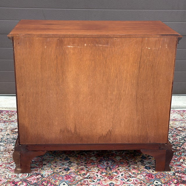 Bespoke Block and Shell Carved Mahogany Chest After Townsend & Goddard For Sale - Image 17 of 17