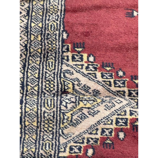 Small Vintage Pakistani Rug, 1980s For Sale - Image 9 of 18