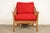 A gorgeous mid-century Hollywood Regency Organic Modern club chair or lounge chair By McGuire of San Francisco USA, Circa...