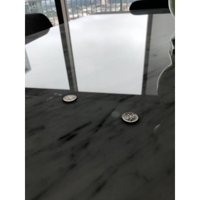 Poliform Poliform Marble Dining Set For Sale - Image 4 of 12