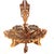 Art Deco 1930s Art Deco Brass Five Light Circular Chandelier by Markel For Sale - Image 3 of 8