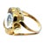 Vintage Bucherer Ring Watch in 18k Yellow Gold, Size 6.5 For Sale - Image 4 of 5