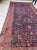 Semi-Kelleh Garrus Design in Berry, Plum & Indigo Rug 7.9 x 16.3 For Sale - Image 11 of 13