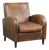 Vintage Sheepskin Armchair in Light Cognac For Sale