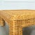 1980s 80's Palm Beach Regency Twisted Rattan Wicker Square Coffee Table For Sale - Image 5 of 5