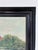 Textile Vintage Original Landscape Oil Painting, Signed Farmhouse Art For Sale - Image 7 of 18