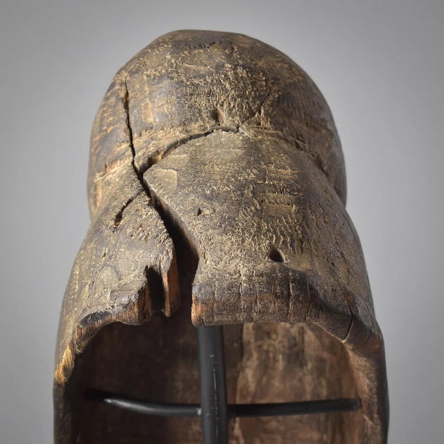 Wood Early 20th Century Dan, Wee, Kran, Guerre Guere Mask For Sale - Image 7 of 11