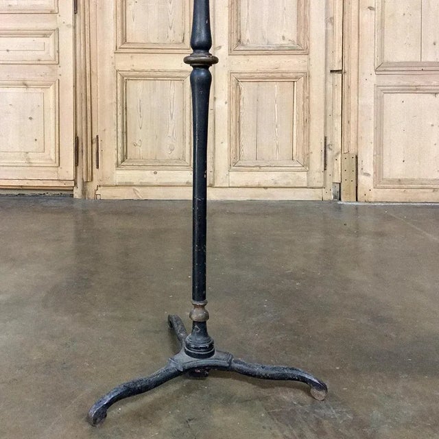 19th Century Wrought Iron & Brass Music Stand For Sale - Image 10 of 11