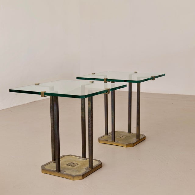 Low T18 Coffee Tables in Glass by Peter Ghyczy, 1980s, Set of 2 For Sale - Image 6 of 12