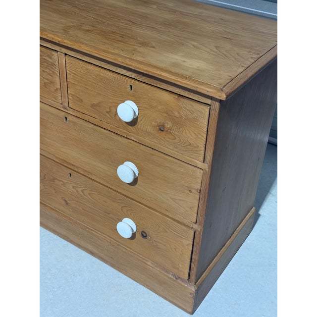 Antique Pine Two Over Two Drawers - Chest of Drawers From England For Sale - Image 6 of 18