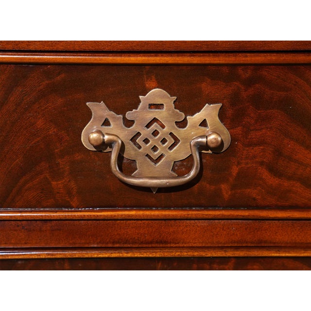 English Traditional Mahogany Chest For Sale - Image 13 of 13
