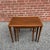 Mid Century Swedish Modern Teak Nesting Side Tables For Sale - Image 4 of 11