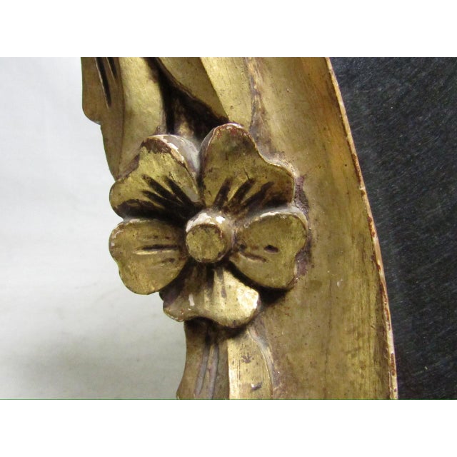 Wood Antique Italian Giltwood Photo Frame For Sale - Image 7 of 16